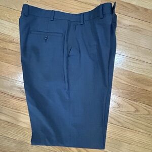 MICHAEL Michael Kors Black Flat Front Shorts